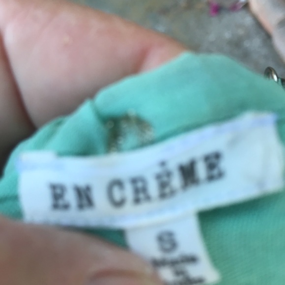 En crème Polkadot chiffon tiered dress - Picture 8 of 12